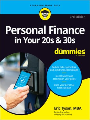 cover image of Personal Finance in Your 20s & 30s For Dummies